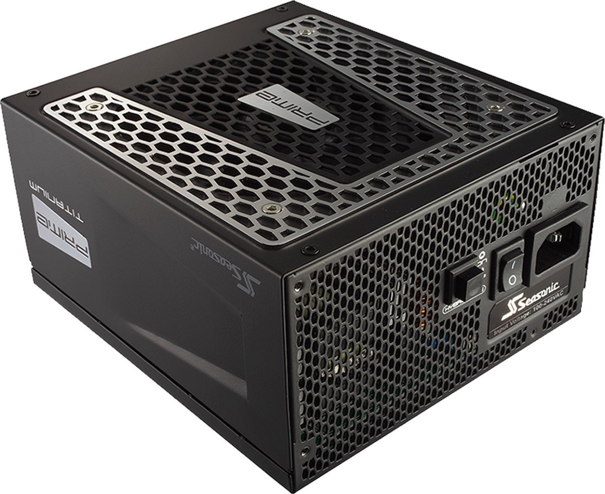 Seasonic Seasonic Prime Ultra Power Supply Unit 1000 W 20+4 Pin Atx Atx Zwart
