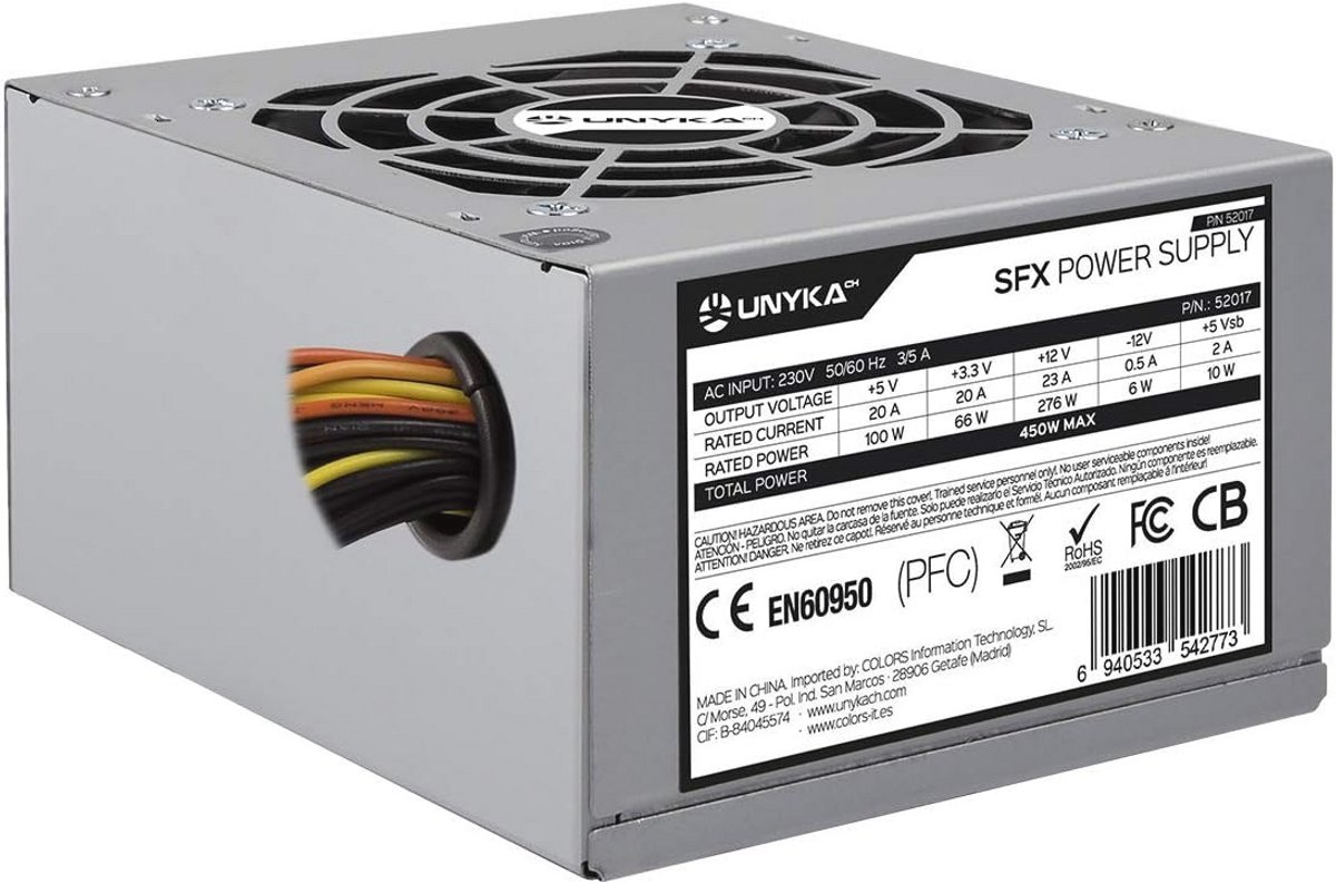 Sfx voeding 450 w micro atx zeer 1043324 4 orig - Corsair SF450 450W Voeding