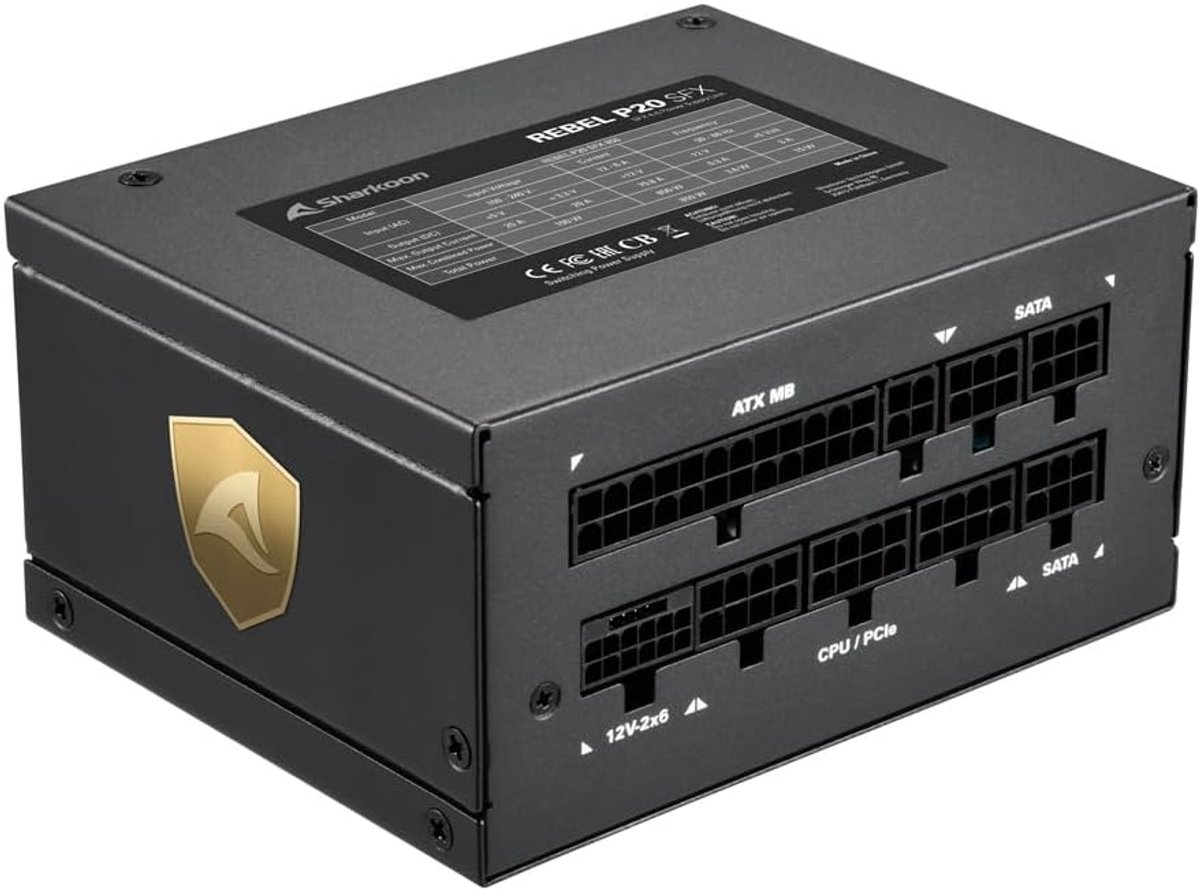 Generic SFX 850W 80+ Platinum Voeding - afbeelding 5