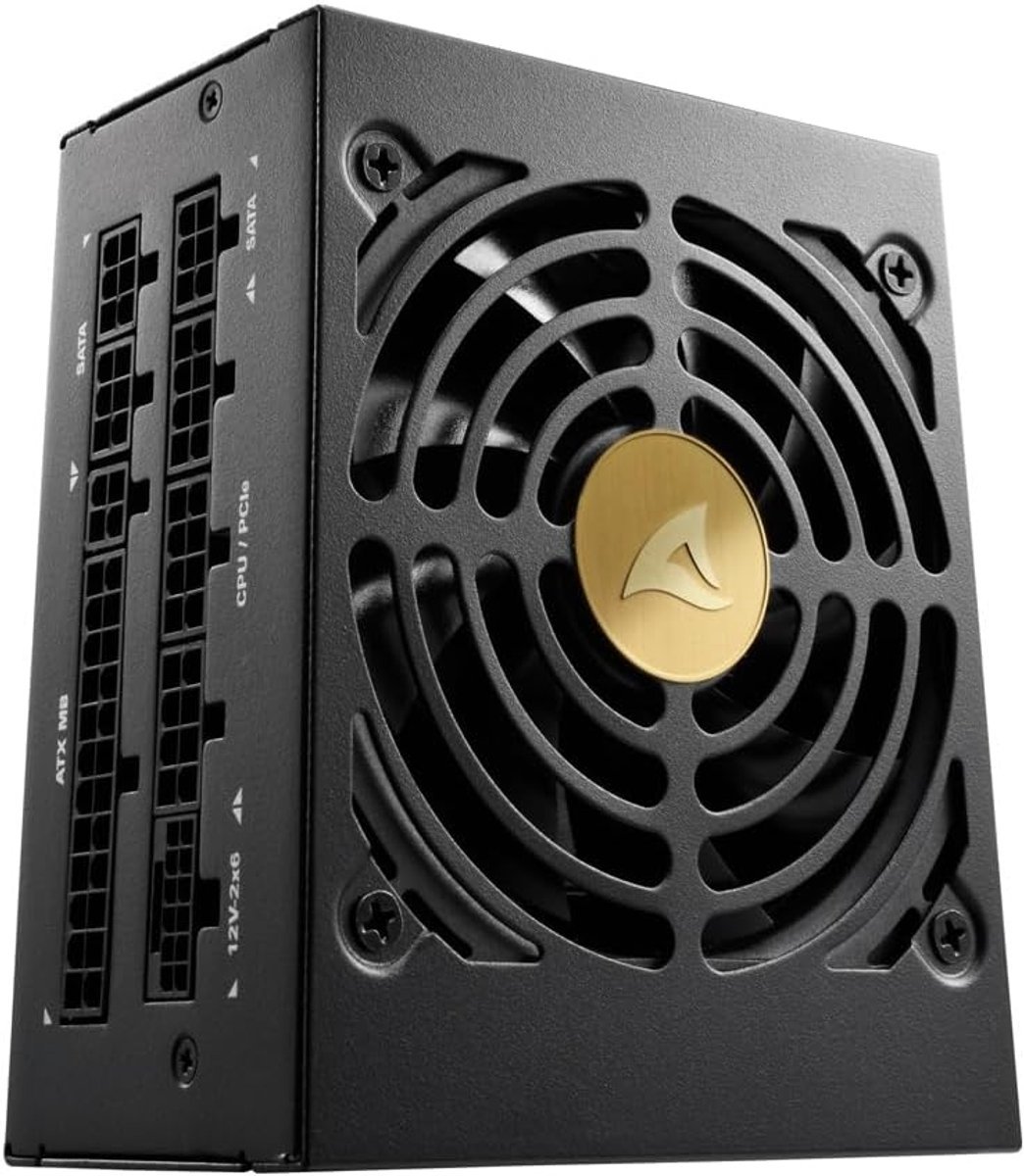 SFX Sfx Voeding - Compacte Pc Stroom - Krachtige Pc Bouw - Volledig Modulair - 850 Watt - Zwart