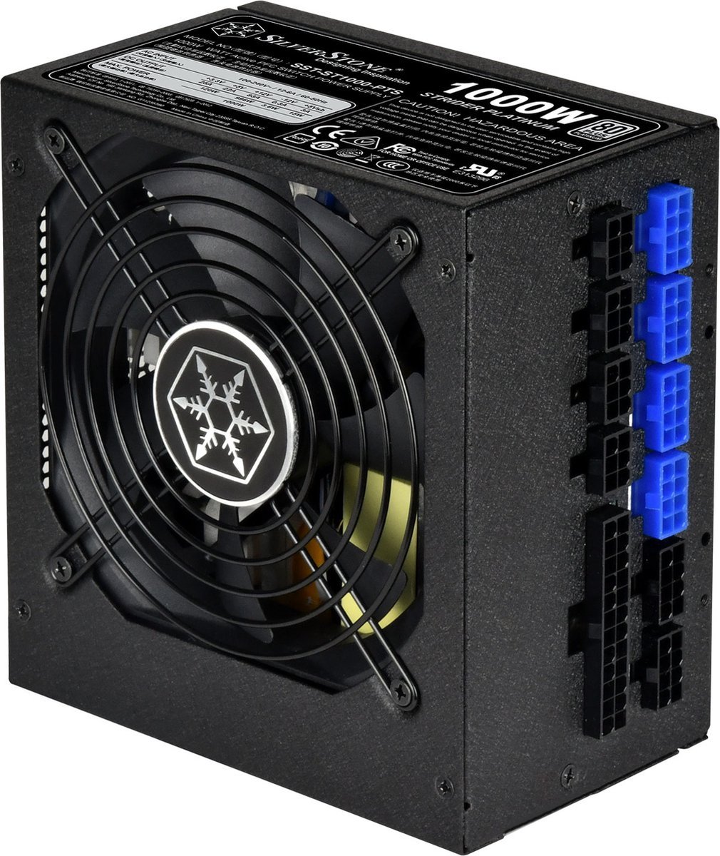 Silverstone Silverstone 1000W Sst-St1000-Pts Atx 80+ Platinum Modular Power Supply