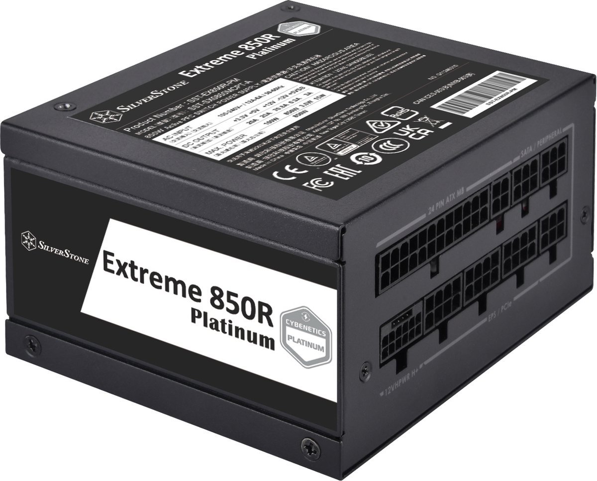 Silverstone Extreme 850R Platinum - Voeding - Sfx12V 4.0 - 80 Plus Platinum - - afbeelding 3