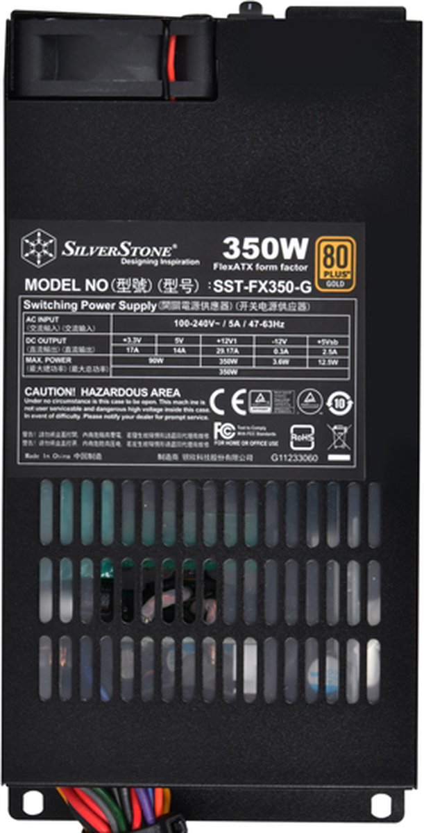 FX350-G 350W Flex ATX 80 PLUS Gold Power Supply - afbeelding 3