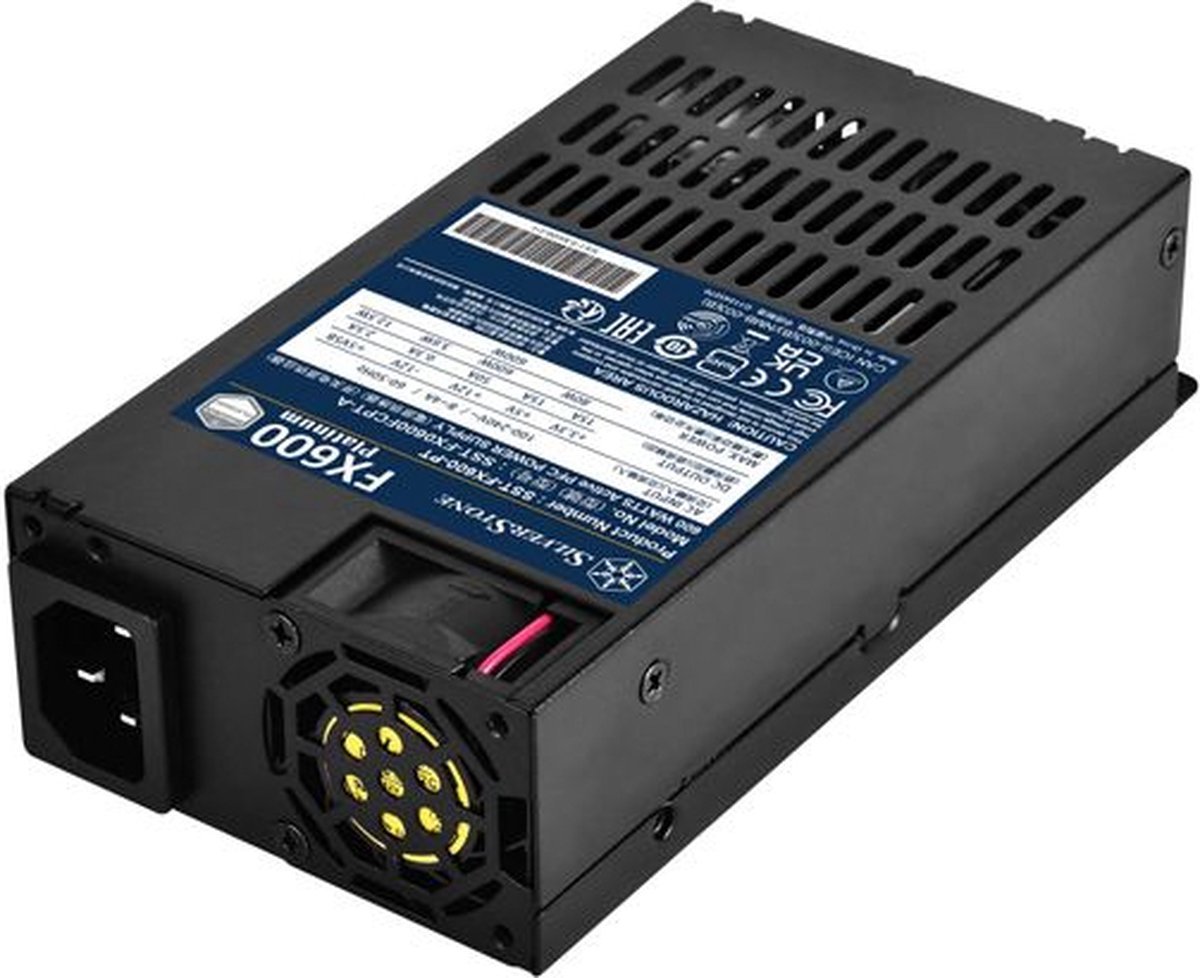 Silverstone Silverstone Fx600 Platinum Power Supply Unit 600 W 20+4 Pin Atx Flex Atx Zwart
