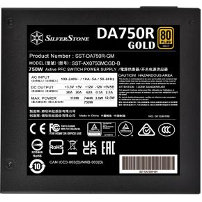 Silverstone SST-DA750R-GMA voeding - afbeelding 7