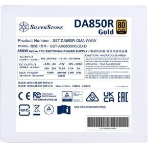 Silverstone SST-DA850R-GMA-WWW voeding - afbeelding 8