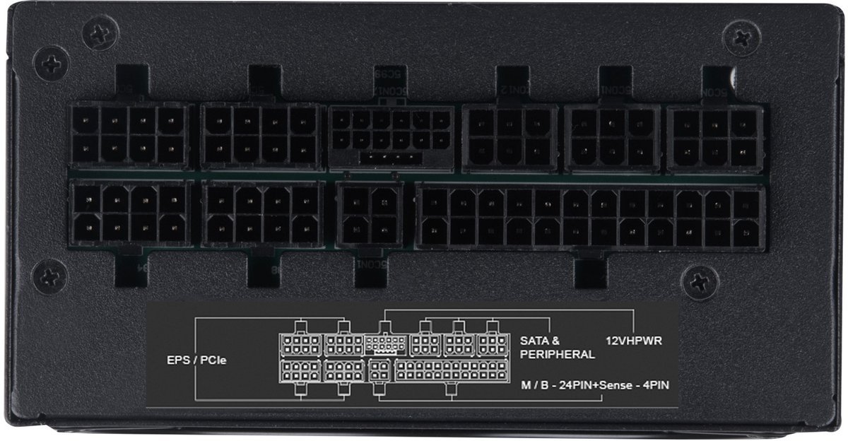 Silverstone Sx1000R Platinum - Voeding - Sfx12V 4.0, Sfx-L - Cybenetics