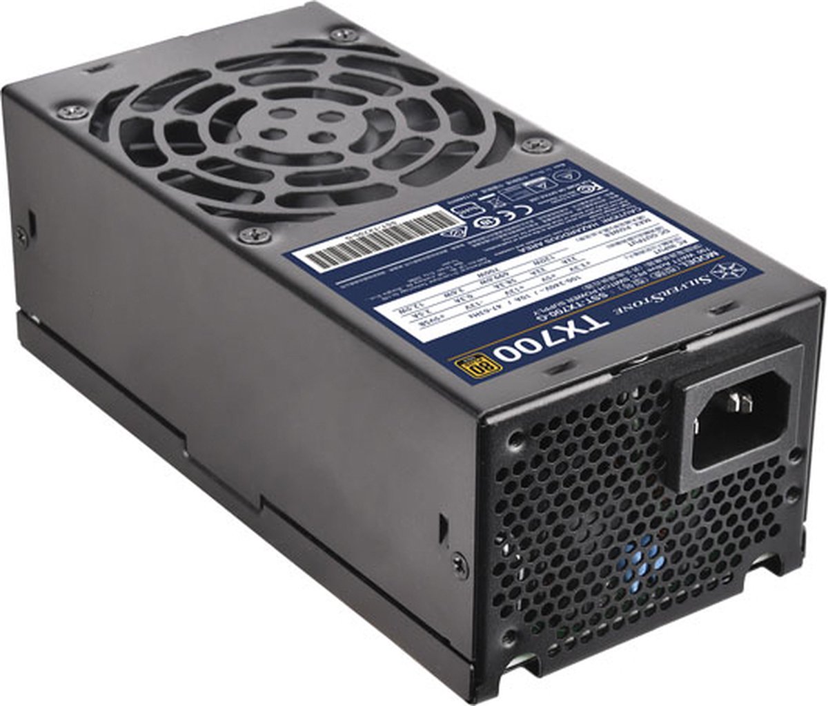 Silverstone Tx700 Gold Power Supply Unit 700 W 20+4 Pin Atx Tfx Zwart voeding - afbeelding 5