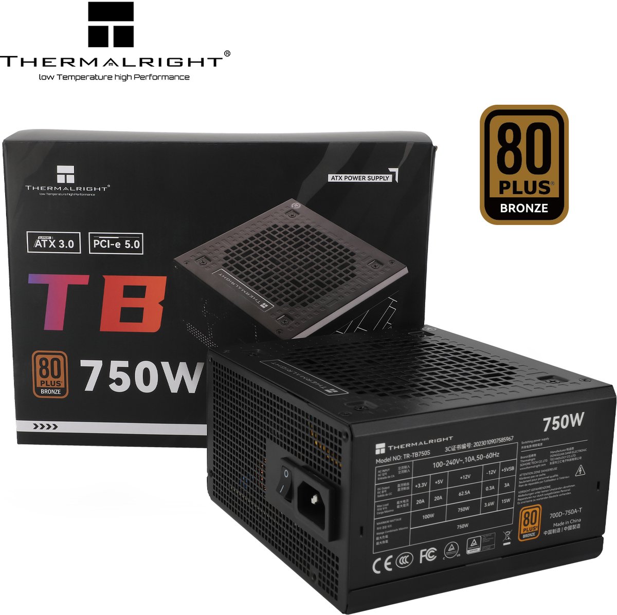 TB-750S 750W Voeding - afbeelding 5