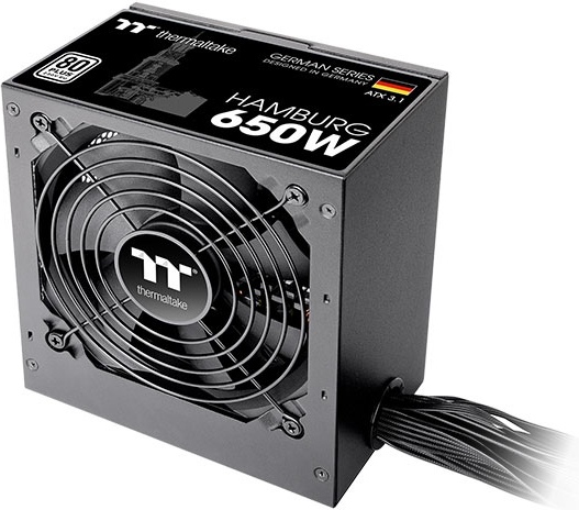 Thermaltake hamburg pc voeding atx 3 1 3 orig - Thermaltake Hamburg 650W Voeding