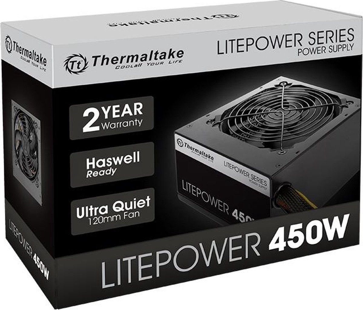 Litepower G2 450W ATX Power Supply - afbeelding 4