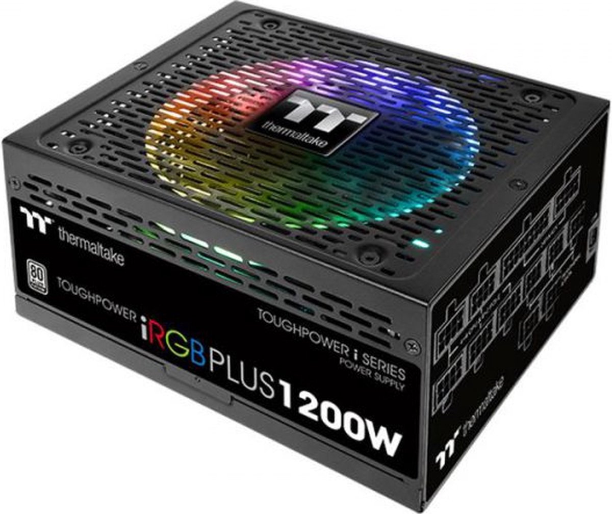 Thermaltake Thermaltake Toughpower Irgb Plus Power Supply Unit 1200 W 24-Pin Atx Zwart