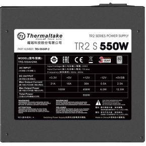 TR2 S 550W 80 PLUS 230V EU Standard Non-Modular Power Supply - afbeelding 5