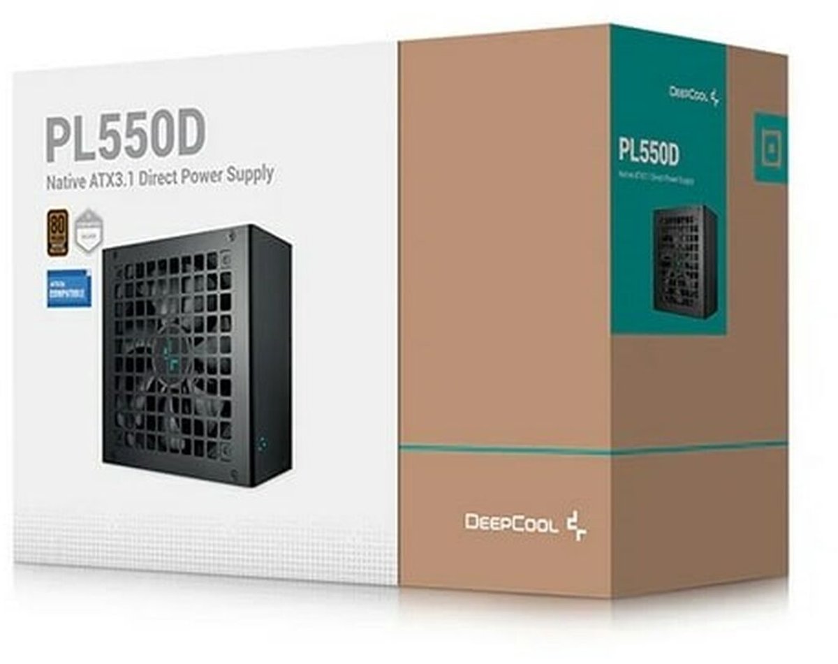 Voedingsbron Deepcool R-Pl550D-Fc0B-Eu-V2 550 W 80 Plus Bronze - afbeelding 10