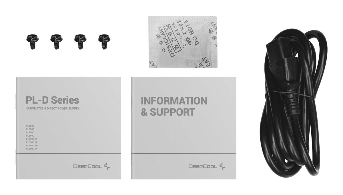 Voedingsbron Deepcool R-Pl550D-Fc0B-Eu-V2 550 W 80 Plus Bronze - afbeelding 2