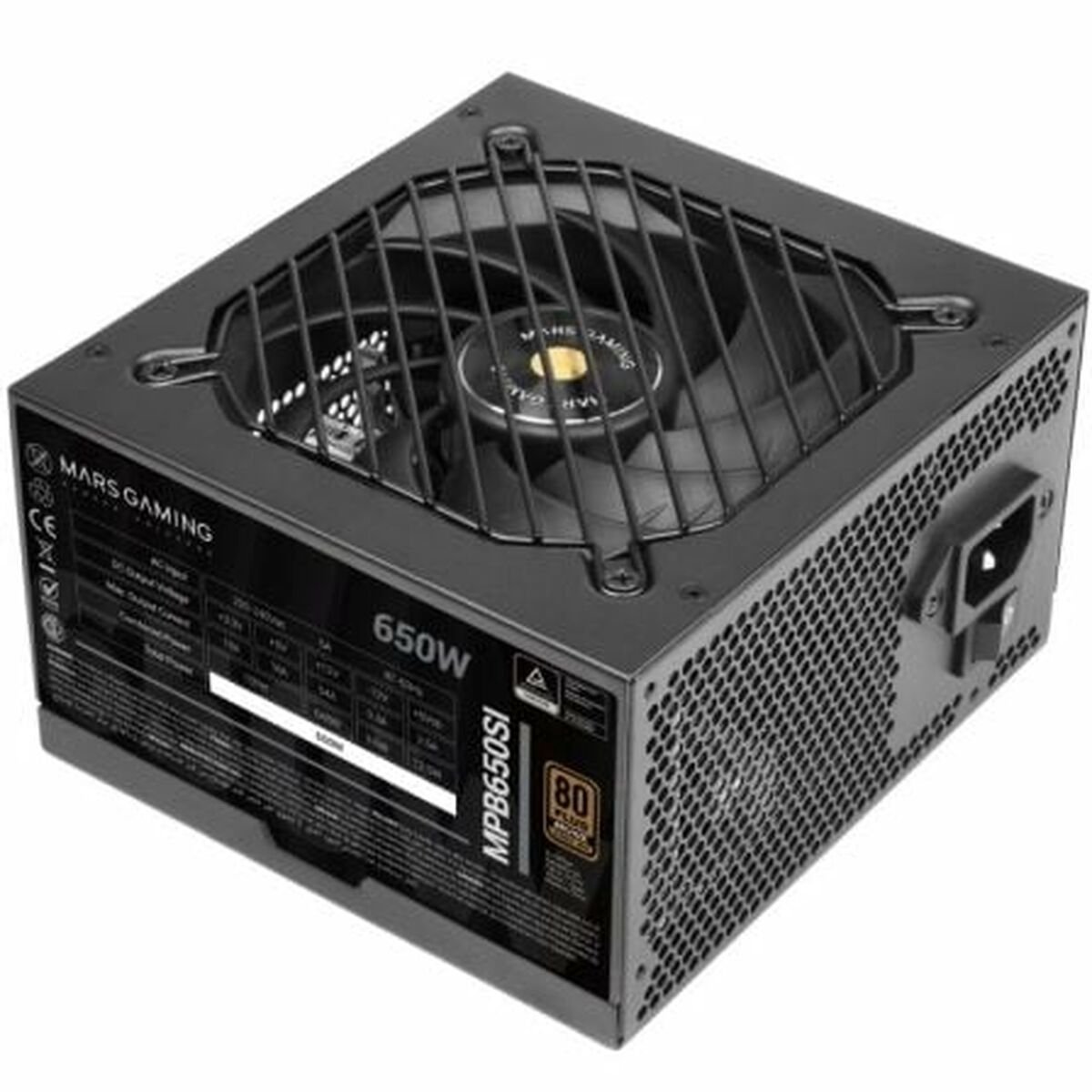 Voedingsbron Mars Gaming Mpb650Si Atx 650 W 80 Plus Bronze - afbeelding 2