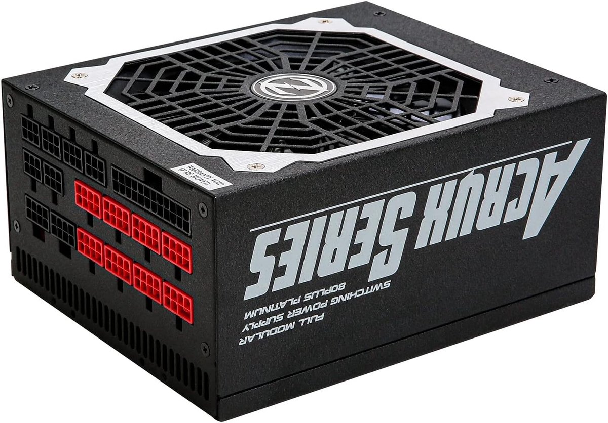 Generic 1000W ATX Power Supply Unit - Black - afbeelding 3