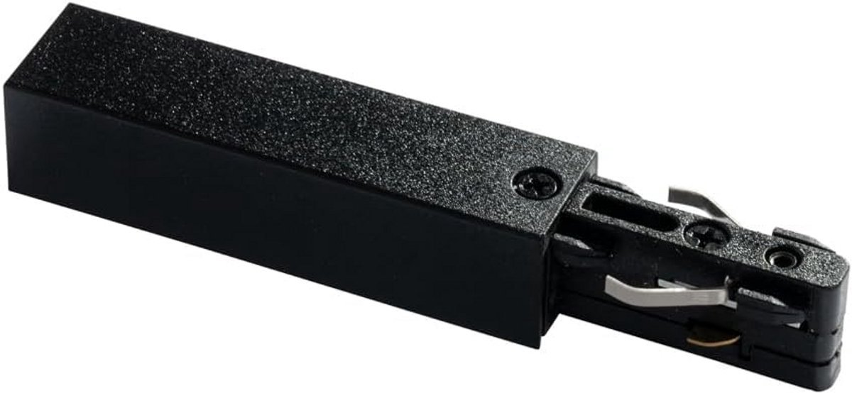 Voedingseenheid Voedingseenheid Voor 1-Fase Railverlichting - Zwart Rechte Vorm