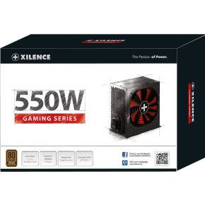 Xilence Performance A+ Xn215 Power Supply Unit 550 W 20+4 Pin Atx Atx Zwart voeding - afbeelding 4