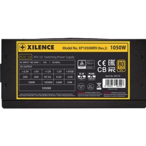 Xilence Xp1050Mr9.2 Power Supply Unit 1050 W 20+4 Pin Atx Atx voeding - afbeelding 2