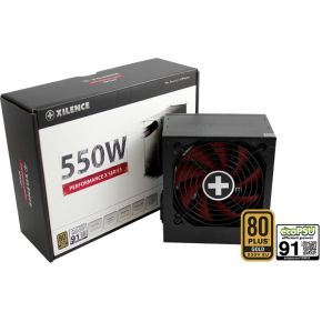 Xilence Xp550R9 Power Supply Unit 550 W 20+4 Pin Atx Atx Zwart, Rood voeding - afbeelding 5