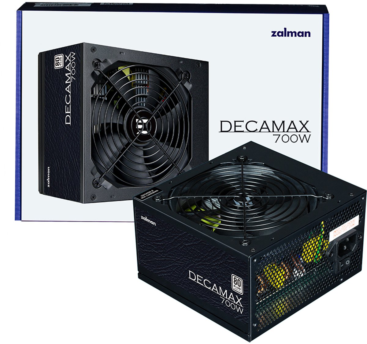Zalman Decamax Power Supply Unit 700 W Atx Zwart voeding - afbeelding 2
