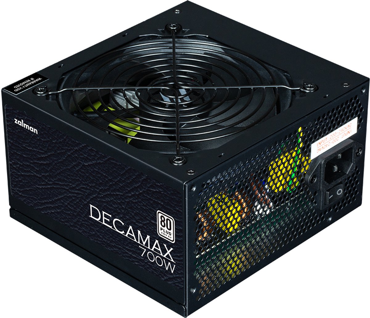 Zalman Decamax Power Supply Unit 700 W Atx Zwart voeding - afbeelding 7