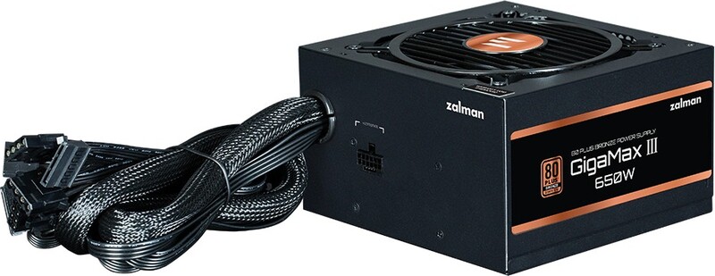 Zalman gigamax iii power supply unit 13775 2 orig - Zalman GigaMax III ZM650-GV3 650W Voeding