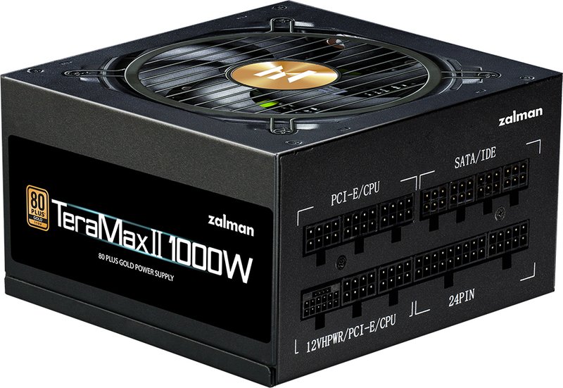 Zalman teramaxii power supply unit 10 - Zalman TeraMax II 1000W 80 Plus Gold Voeding
