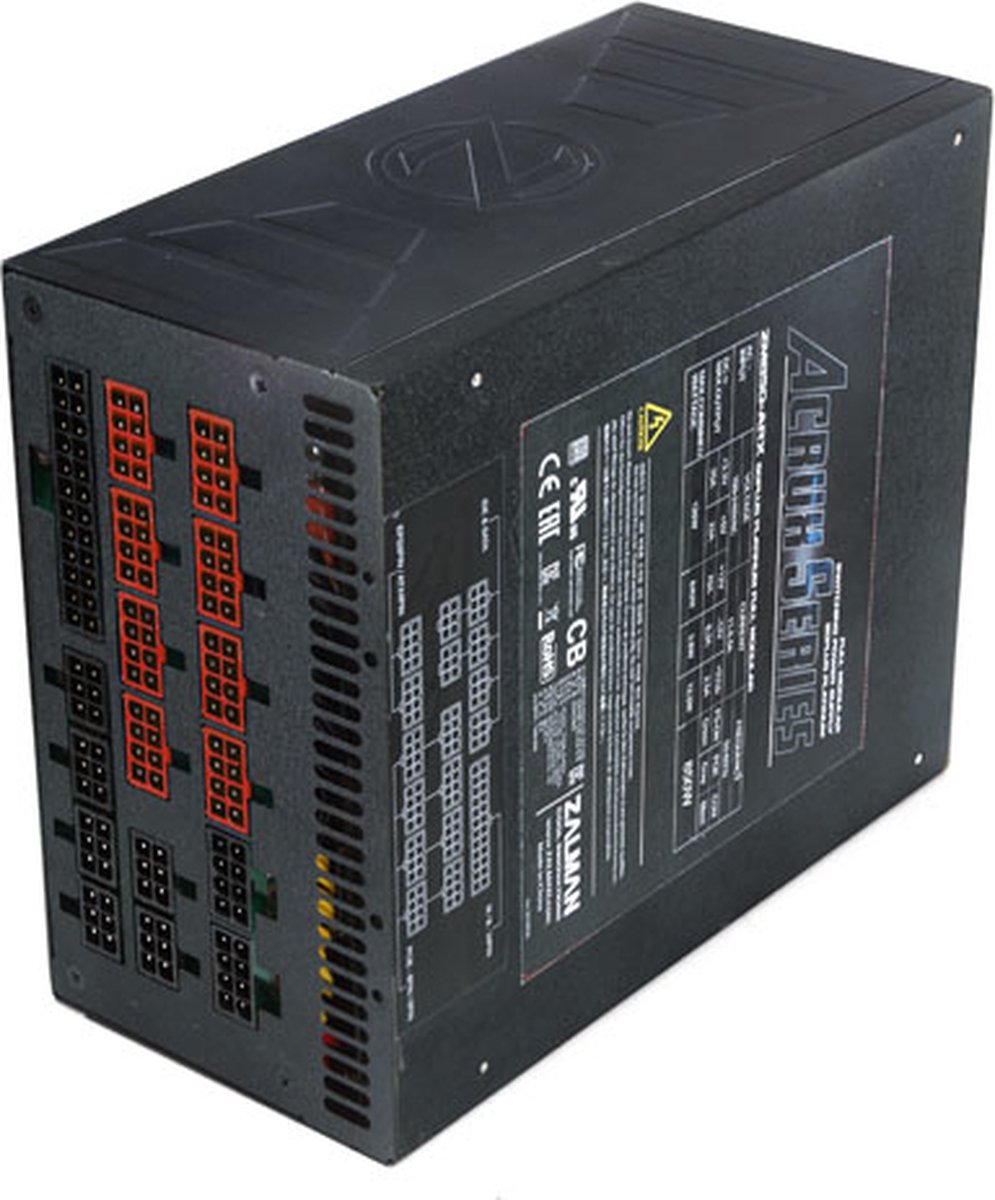 Zalman Zm1200-Arx Power Supply Unit 1200 W 20+4 Pin Atx Atx Zwart voeding - afbeelding 4