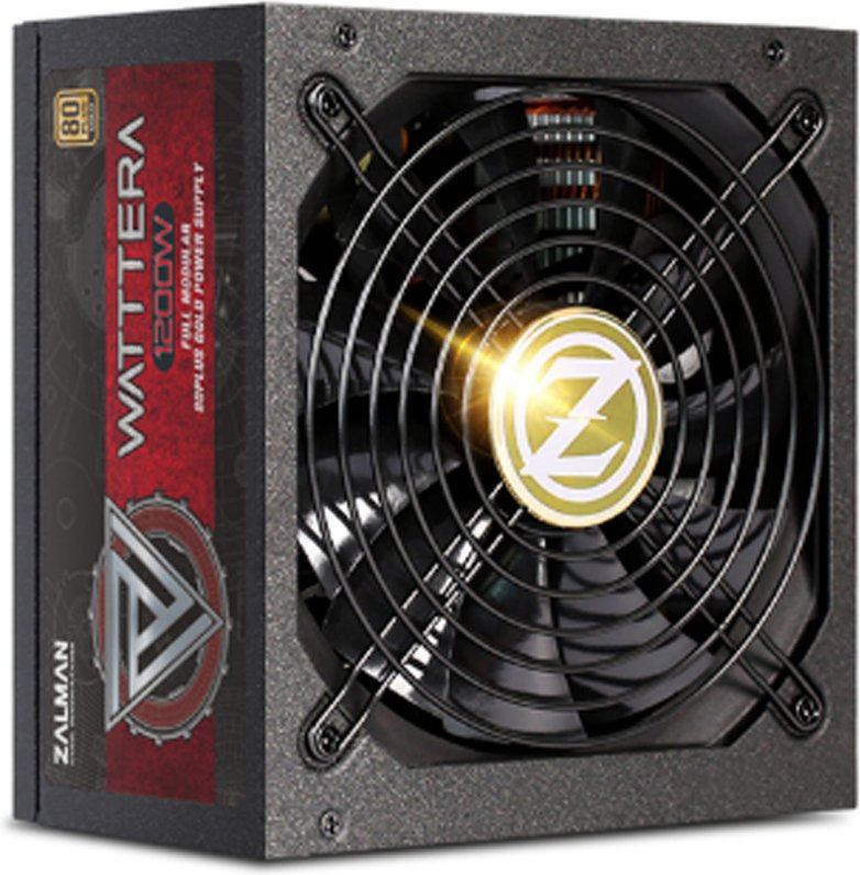 Zalman zm1200 ebtii - Zalman ZM1200-EBTII 1200W Voeding (Black)