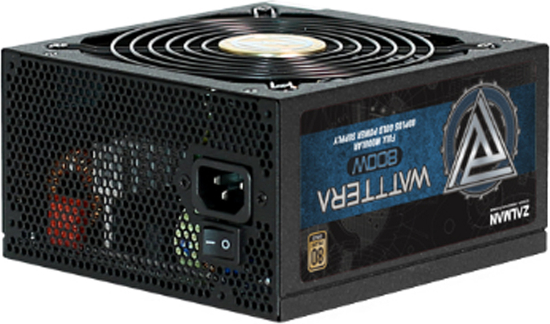 Zalman zm800 ebtii 3 orig - Zalman Watttera ZM800-EBTII 800W Voeding (Black)
