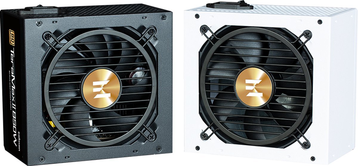 Zalman Zalman Zm850-Tmx2 Terramax Ii White 80 Plus Gold Psu 850W Full-Modular Atx 3.0 Pcie 5.0, 12Vhpwr, Apfc, Single Rail, Dc-To-Dc, 120Mm Fan Fdb Bearing