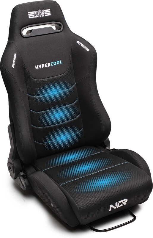 Next level ers3 hypercool racestoel 3 orig - Next Level Racing ERS3 Hypercool racestoel Raceseat (zwart)