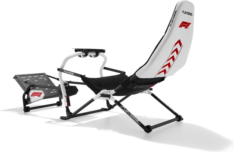 Playseat challenge dd f1 race stoel 2 orig - PlaySeat FO.00336 tot 33 Nm Simcockpit (wit)