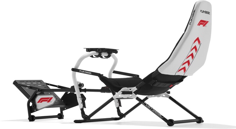 Playseat challenge dd f1 race stoel 5 orig - PlaySeat FO.00336 tot 33 Nm Simcockpit (wit)