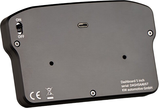 Ascher racing dashboard 5 3 orig - Ascher Racing 76080029 Race-accessoire