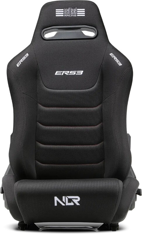 Next level ers3 elite reclining seat fabr 2 orig - Next Level Racing ERS3 Elite Reclining Seat Fabric Raceseat (zwart)