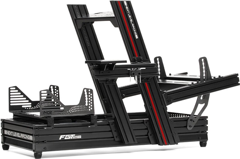 Next level f gt elite 160 scuderia ferrar 2 orig - Next Level Racing F-GT Elite 160 Scuderia Ferrari Simcockpit (zwart)