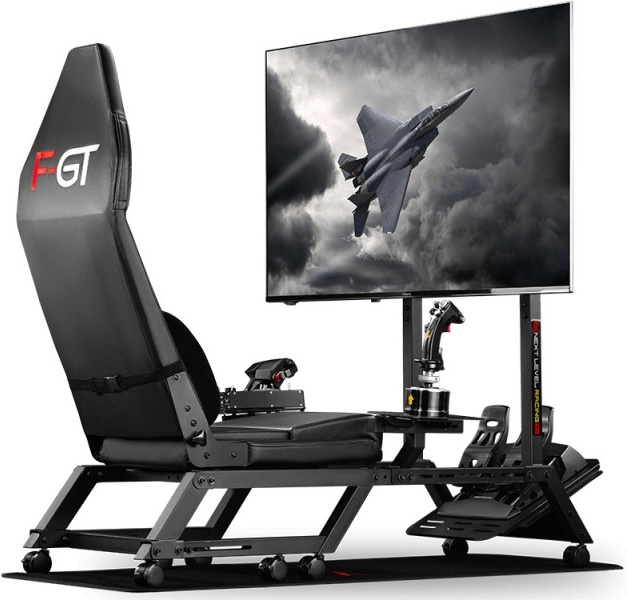Next level f gt formula and gt simulator 5 orig - Next Level Racing F-GT Formula and GT Simulator Simcockpit (zwart)