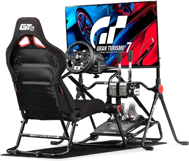 Next level gt lite pro foldable racing si 5 orig - Next Level Racing GT Lite Pro Foldable tot 13 Nm Simcockpit (zwart)