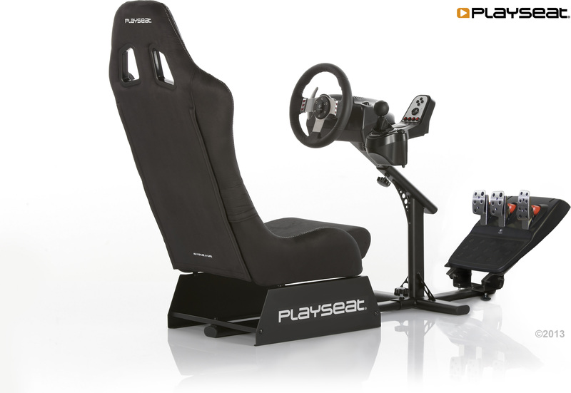 Playseat evolution alcantara racing sim 6 orig - Playseat Evolution Alcantara racing simulator Simcockpit (zwart)