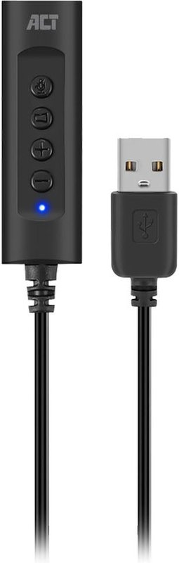 Act connectivity usb a externe geluidskaart - ACT AC9360 USB-A Externe Geluidskaart 2.1 Zwart