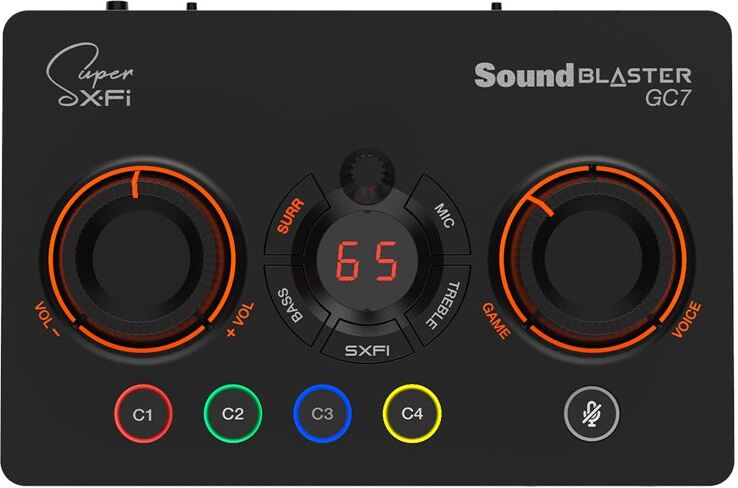 Creative sound blaster gc7 gamestreamin 3 orig - Creative Sound Blaster GC7 Game Streaming USB DAC