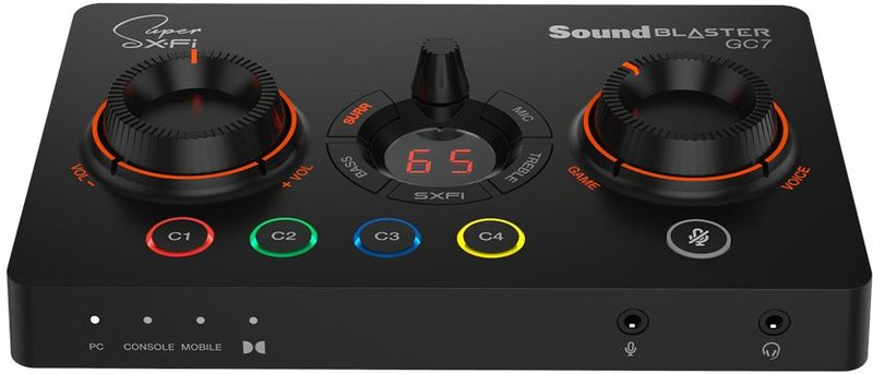 Creative sound blaster gc7 gamestreamin - Creative Sound Blaster GC7 Game Streaming USB DAC