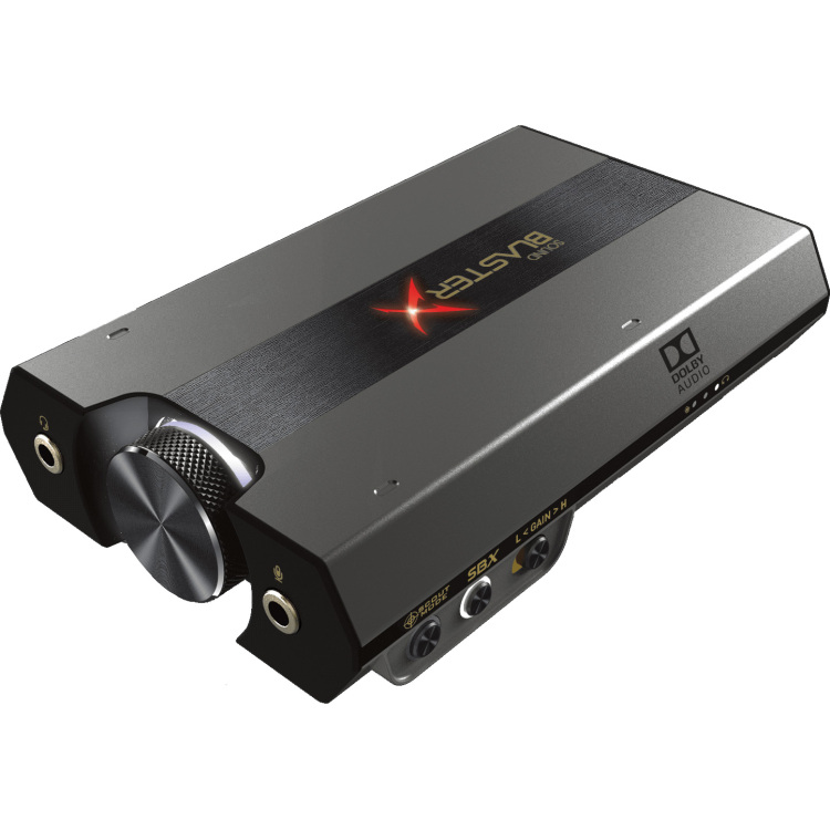 Sound BlasterX G6 Hi-Res Gaming DAC & USB Sound Card with Xamp Headphone Amplifier - afbeelding 6