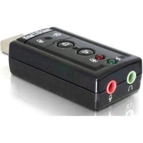 USB Sound Adapter 7.1 met CMedia CM119 Chipset, 16 Bit / 48 kHz, 90dB SNR - afbeelding 2