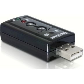DeLOCK DeLOCK USB Sound Adapter 7.1 geluidskaart