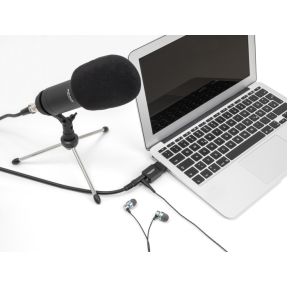 Delock 66634 tussenstuk voor kabels u 3 orig - DeLock 66634 2.0 16 bit Geluidskaart (Black)
