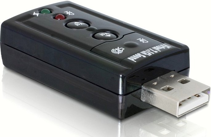 DeLOCK DeLOCK USB Sound Adapter 7.1 geluidskaart